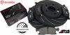 Przednie klocki BREMBO + NACINANE tarcze hamulcowe 330mm SLOTTED Jeep Grand Cherokee 3,6 V6 -2020